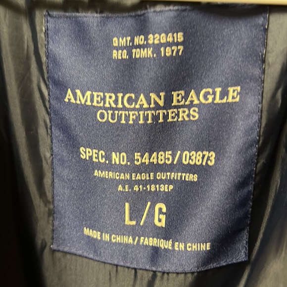 American Eagle Outfitters Mens lightweight puffer size large - Picture 3 of 5